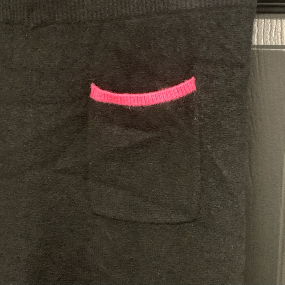 Brodie Cashmere | Black Rainbow Thunder Accent Strike Cashmere Jogger | Sz L - Picture 8 of 13